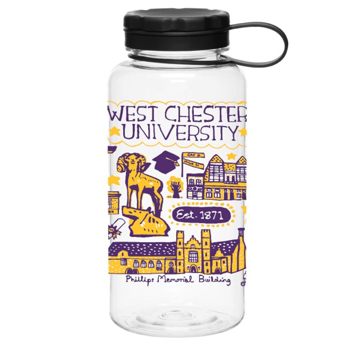 Julia Gash West Chester Bottle WCU Campus Store