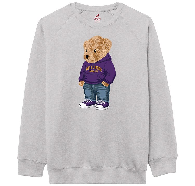 LOLIT PHYSIC GARDEN TEDDY SWEAT スウェット League Teddy Bear Crew | WCU Campus Store